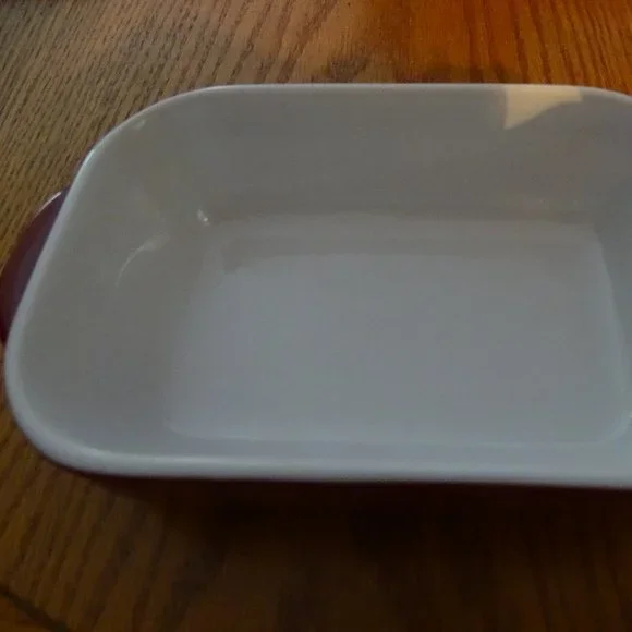 KitchenAid Red Ceramic Rectangular Bowl - Picture 2 of 4